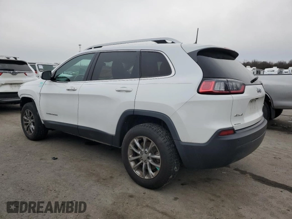 2020 Jeep Cherokee Altitude with VIN 1C4PJMLB9LD518928, listed as a Copart auction lot 43690845 with 55,377 mi miles and Salvage Title. Bid and sale history available at carsss.com. Image 2.