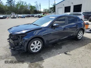 2016 Mazda 3 i Sport with VIN 3MZBM1J76GM286195, listed as a Copart auction lot 50806685 with 92,032 mi miles and Salvage Title. Bid and sale history available at DreamBid. Image 1.