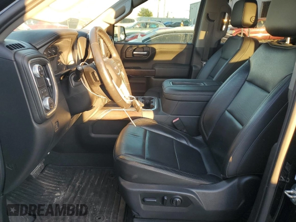 2019 GMC Sierra 1500 with VIN 1GTU8DED8KZ171915, listed as a Copart auction lot 81187484 with 83,643 mi miles and Salvage Title. Bid and sale history available at DreamBid. Image 7.