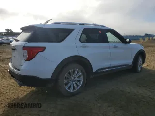 2021 Ford Explorer Limited with VIN 1FMSK8FH7MGB71674, listed as a Copart auction lot 46875445 with 66,480 mi miles and Salvage Title. Bid and sale history available at carsss.com. Image 3.