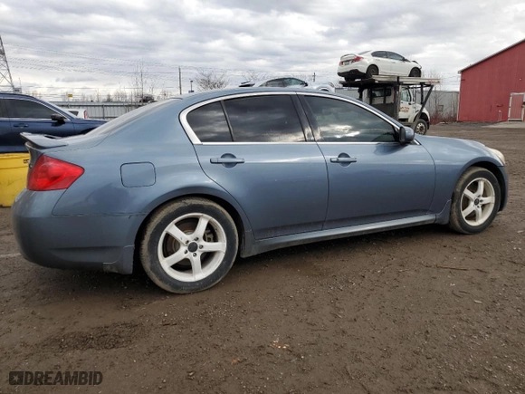 2007 Infiniti G35 Sedan Journey with VIN JNKBV61E87M723880, listed as a Copart auction lot 47362375 with 211,915 mi miles and Clean Title. Bid and sale history available at carsss.com. Image 3.