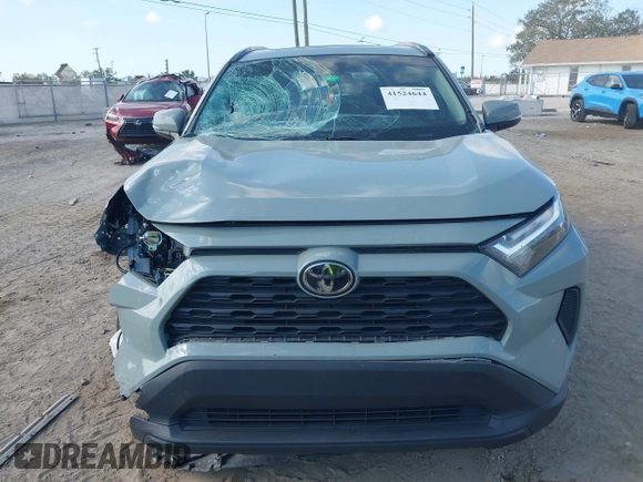 2023 Toyota RAV4 XLE with VIN 2T3W1RFV4PW257991, listed as a IAAI auction lot 41524644 with 34,370 mi miles. Bid and sale history available at carsss.com. Image 12.