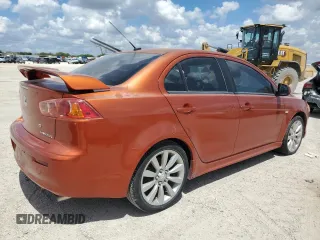 2009 Mitsubishi Lancer GTS with VIN JA3AU86W69U030952, listed as a Copart auction lot 69707254 with 137,109 mi miles and Salvage Title. Bid and sale history available at carsss.com. Image 3.