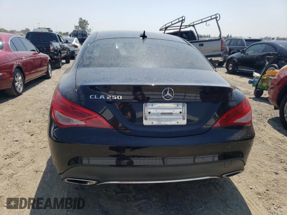 2018 Mercedes-Benz CLA 250 with VIN WDDSJ4EB9JN567504, listed as a Copart auction lot 65083373 with 81,962 mi miles and . Bid and sale history available at DreamBid. Image 6.