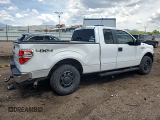 2012 Ford F-150 XL with VIN 1FTFX1EF6CFB16264, listed as a Copart auction lot 58839275 with 121,226 mi miles and Salvage title. Bid and sale history available at DreamBid. Image 3.