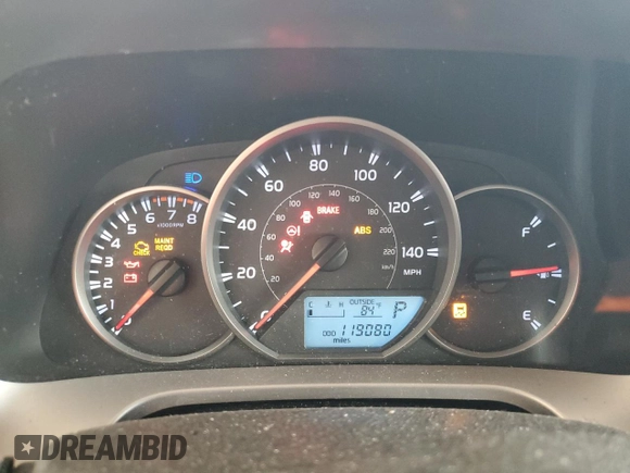 2016 Toyota RAV4 LE with VIN JTMZFREVXGD088167, listed as a Copart auction lot 56209355 with 119,080 mi miles and Clean Title. Bid and sale history available at DreamBid. Image 9.