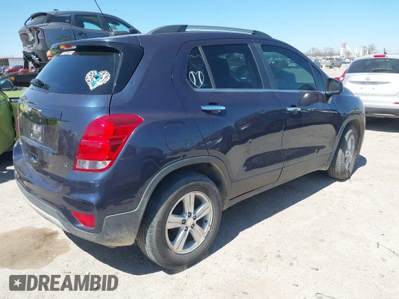 2019 Chevrolet Trax LT with VIN 3GNCJLSB2KL171842, listed as a IAAI auction lot 41850333 with 87,478 mi miles and . Bid and sale history available at carsss.com. Image 4.