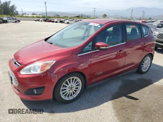 2014 Ford C-Max Energi SEL with VIN 1FADP5CU6EL503729, listed as a Copart auction lot 59785624 with 103,741 mi miles and Salvage Title. Bid and sale history available at carsss.com. Image 1.