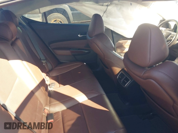 2016 Acura TLX Advance with VIN 19UUB3F70GA004153, listed as a IAAI auction lot 41802420 with 96,501 mi miles and . Bid and sale history available at DreamBid. Image 8.