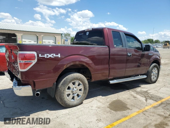 2010 Ford F-150 XL with VIN 1FTFX1EV2AKE13883, listed as a Copart auction lot 57222805 with 125,388 mi miles and Salvage title. Bid and sale history available at DreamBid. Image 3.
