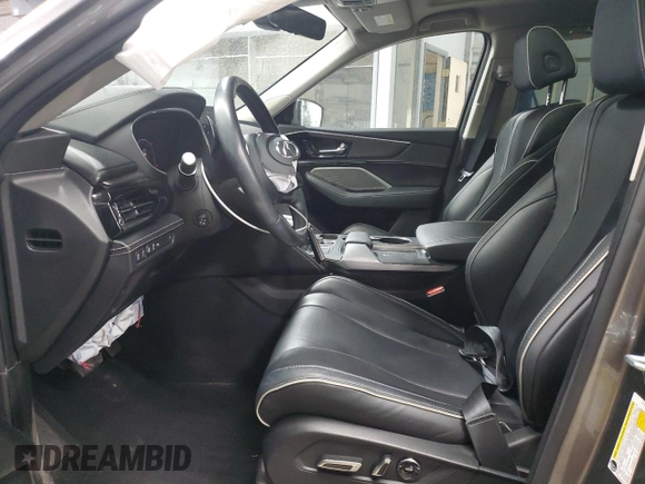 2023 Acura MDX Advance с VIN 5J8YE1H84PL024056, выставлен на аукционе Copart как лот 56536215 с пробегом 19 561 миль миль и Списание • Salvage title. История ставок и продаж доступна на DreamBid. Изображение 7.