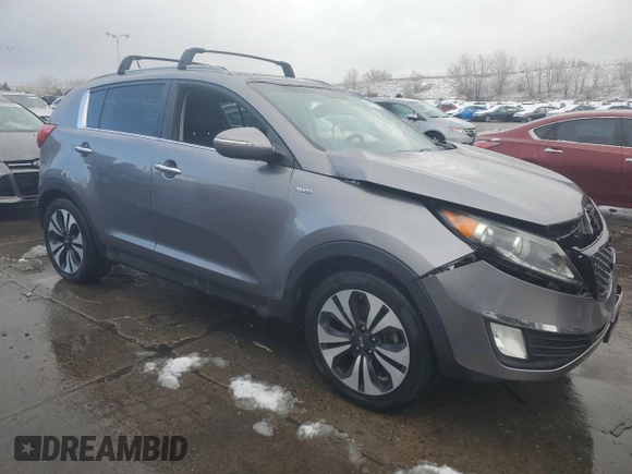 2012 Kia Sportage SX с VIN KNDPCCA60C7347124, выставлен на аукционе Copart как лот 82709734 с пробегом 79 607 миль миль и Списание • Salvage title. История ставок и продаж доступна на DreamBid. Изображение 4.