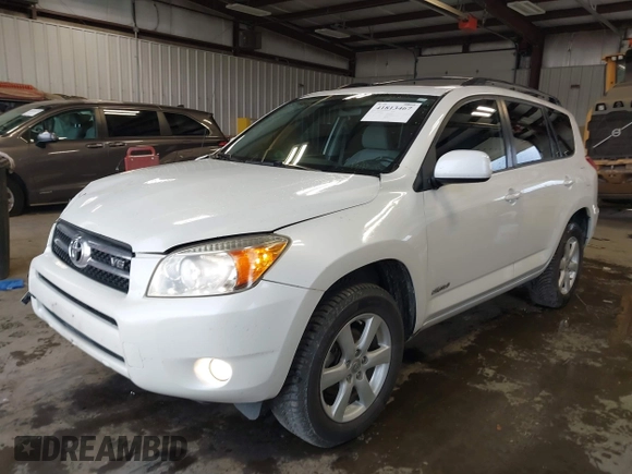 2008 Toyota RAV4 Ltd with VIN JTMZK31V685023648, listed as a IAAI auction lot 41813467 with 160,222 mi miles. Bid and sale history available at carsss.com. Image 17.