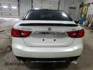 2017 Nissan Maxima SV with VIN 1N4AA6AP9HC387874, listed as a Copart auction lot 52320635 with Not Provided miles and Clean Title. Bid and sale history available at carsss.com. Image 6.