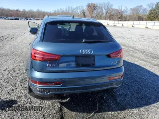2018 Audi Q3 Premium Plus with VIN WA1JCCFS3JR029666, listed as a Copart auction lot 49316155 with 49,176 mi miles and Salvage Title. Bid and sale history available at carsss.com. Image 6.
