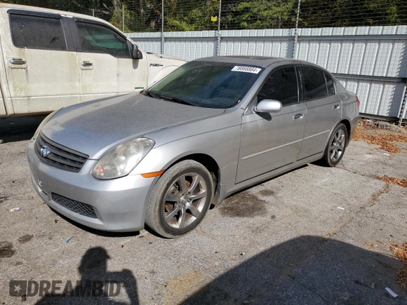 2005 Infiniti G35 with VIN JNKCV51F45M311119, listed as a Copart auction lot 78868884 with Not Provided miles and Clean Title. Bid and sale history available at DreamBid. Image 1.