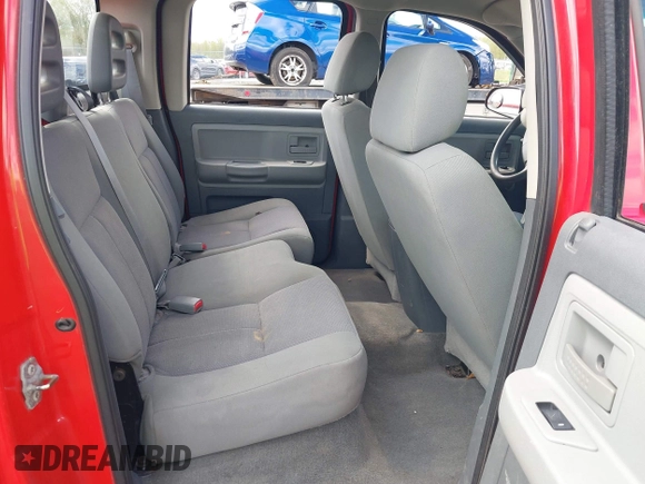 2006 Dodge Dakota SLT with VIN 1D7HW48N66S639608, listed as a IAAI auction lot 42201208 with 145,303 mi miles and . Bid and sale history available at carsss.com. Image 8.