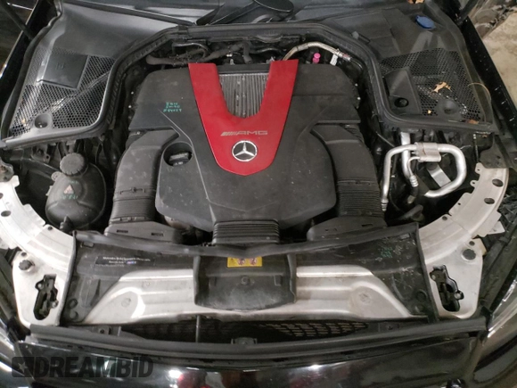 2017 Mercedes-Benz C 43 AMG with VIN 55SWF6EB3HU223800, listed as a Copart auction lot 42939435 with 102,460 mi miles and Salvage Title. Bid and sale history available at DreamBid. Image 11.