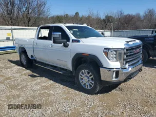 2020 GMC Sierra 2500HD SLT z VIN 1GT49NEY3LF132884, wystawiony jako Copart lot #45760305 z przebiegiem Nie podano mil oraz Szkoda całkowita • Salvage title. Historia ofert i sprzedaży dostępna na DreamBid. Obrazek 4.