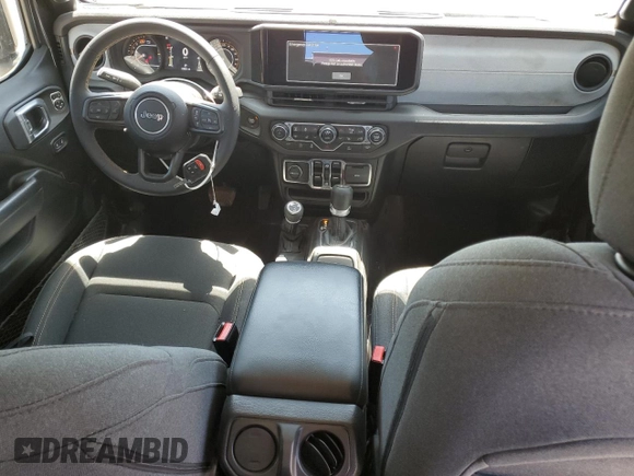 2024 Jeep Wrangler Sport S with VIN 1C4PJXDN4RW102311, listed as a Copart auction lot 56407235 with 23,851 mi miles and Salvage title. Bid and sale history available at DreamBid. Image 8.