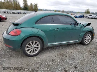 2018 Volkswagen Beetle SE with VIN 3VWJD7AT6JM711272, listed as a Copart auction lot 72000634 with 45,178 mi miles and Salvage Title. Bid and sale history available at carsss.com. Image 3.