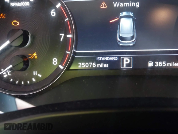 2021 Infiniti QX50 Luxe with VIN 3PCAJ5BA2MF112939, listed as a IAAI auction lot 42191494 with 25,076 mi miles and . Bid and sale history available at DreamBid. Image 15.