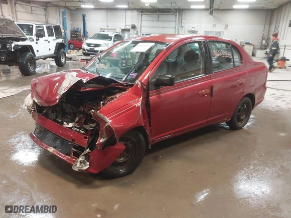 2003 Toyota ECHO with VIN JTDBT123235044408, listed as a IAAI auction lot 41655355 with NaN miles. Bid and sale history available at carsss.com. Image 2.