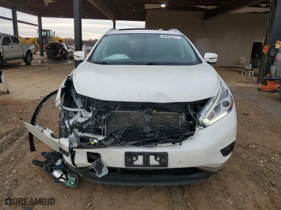 2017 Nissan Murano Platinum with VIN 5N1AZ2MH4HN175755, listed as a Copart auction lot 85065224 with 113,135 mi miles and Salvage Title. Bid and sale history available at carsss.com. Image 5.
