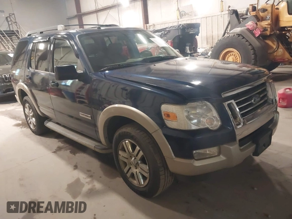 2008 Ford Explorer Eddie Bauer with VIN 1FMEU74E58UA23945, listed as a IAAI auction lot 42414718 with 154,366 mi miles and . Bid and sale history available at DreamBid. Image 1.