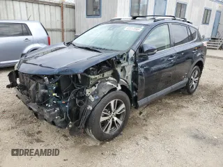 2017 Toyota RAV4 XLE with VIN JTMWFREV7HD098014, listed as a Copart auction lot 53913395 with 131,933 mi miles and Salvage Title. Bid and sale history available at DreamBid. Image 1.