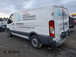 2017 Ford Transit with VIN 1FTYE1YM8HKA16920, listed as a Copart auction lot 43272095 with 99,600 mi miles and Salvage title. Bid and sale history available at DreamBid. Image 2.