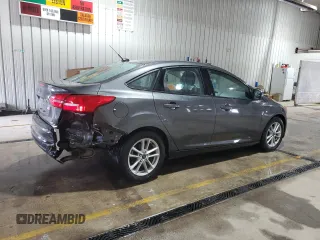 2017 Ford Focus SE with VIN 1FADP3FE9HL281457, listed as a Copart auction lot 53134295 with 48,633 mi miles and Salvage Title. Bid and sale history available at carsss.com. Image 3.