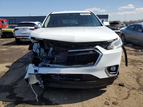 2018 Chevrolet Traverse LT Cloth with VIN 1GNERGKW5JJ151733, listed as a Copart auction lot 52908735 with 96,042 mi miles and Salvage Title. Bid and sale history available at carsss.com. Image 5.