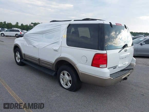 2003 Ford Expedition Eddie Bauer with VIN 1FMFU18L83LB28438, listed as a IAAI auction lot 42577460 with 189,554 mi miles and . Bid and sale history available at DreamBid. Image 3.