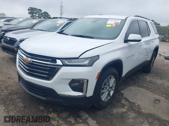 2023 Chevrolet Traverse LT Cloth z VIN 1GNERGKWXPJ318774, wystawiony jako IAAI lot #41938154 z przebiegiem 20 727 mil mil oraz . Historia ofert i sprzedaży dostępna na DreamBid. Obrazek 17.