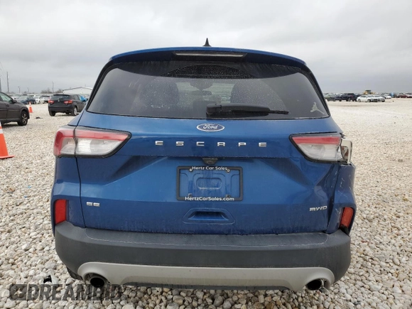 2022 Ford Escape SE with VIN 1FMCU9G60NUA69749, listed as a Copart auction lot 47491265 with 52,177 mi miles and Salvage Title. Bid and sale history available at carsss.com. Image 6.