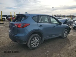 2016 Mazda CX-5 Sport with VIN JM3KE2BY0G0703866, listed as a Copart auction lot 43708185 with 186,790 mi miles and Salvage Title. Bid and sale history available at carsss.com. Image 3.