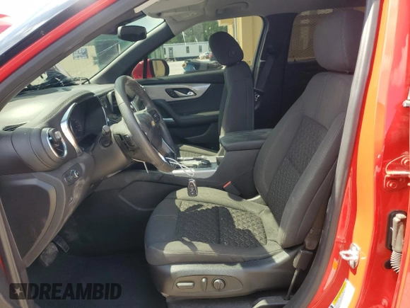 2022 Chevrolet Blazer LT with VIN 3GNKBCR42NS126975, listed as a Copart auction lot 62100955 with 23,791 mi miles and Clean title. Bid and sale history available at DreamBid. Image 7.