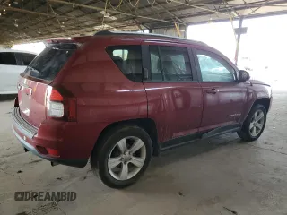 2017 Jeep Compass Sport with VIN 1C4NJCBA1HD148043, listed as a Copart auction lot 83376294 with 111,445 mi miles and Salvage Title. Bid and sale history available at carsss.com. Image 3.