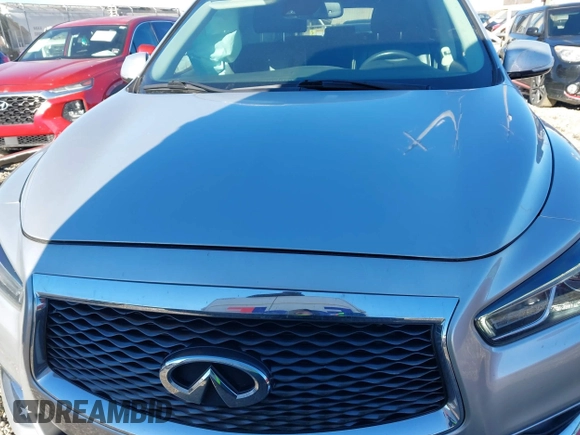 2019 Infiniti QX60 LUXE with VIN 5N1DL0MN3KC555343, listed as a IAAI auction lot 41331200 with 103,085 mi miles. Bid and sale history available at carsss.com. Image 12.