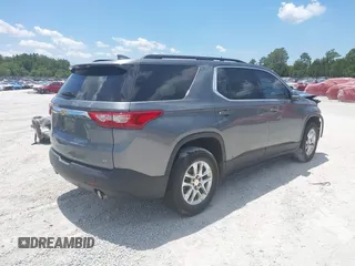 2019 Chevrolet Traverse LT Cloth with VIN 1GNERGKW0KJ123288, listed as a IAAI auction lot 42345412 with 78,696 mi miles and . Bid and sale history available at DreamBid. Image 4.