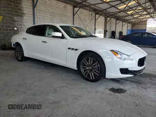 2015 Maserati Quattroporte S Q4 with VIN ZAM56RRA4F1131533, listed as a Copart auction lot 41200064 with 75,158 mi miles. Bid and sale history available at carsss.com. Image 4.