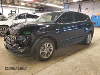 2018 Hyundai Tucson SE with VIN KM8J23A42JU657146, listed as a Copart auction lot 43837755 with 64,436 mi miles and Salvage Title. Bid and sale history available at carsss.com. Image 1.