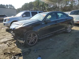 2013 Mercedes-Benz C 300 Sport with VIN WDDGF8AB0DR261244, listed as a Copart auction lot 42461315 with 131,640 mi miles and Salvage title. Bid and sale history available at DreamBid. Image 1.