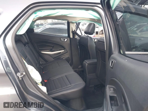 2021 Ford EcoSport Titanium z VIN MAJ6S3KL0MC403516, wystawiony jako IAAI lot #40961351 z przebiegiem 42 158 mil mil oraz . Historia ofert i sprzedaży dostępna na DreamBid. Obrazek 8.