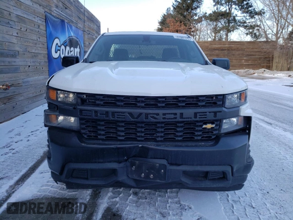 2020 Chevrolet Silverado 1500 Work Truck with VIN 3GCNWAEH3LG330501, listed as a Copart auction lot 84413054 with 99,049 mi miles and Clean Title. Bid and sale history available at DreamBid. Image 5.