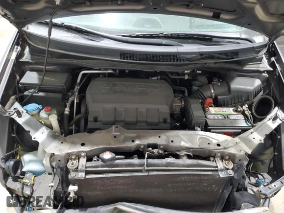 2013 Honda Odyssey Touring with VIN 5FNRL5H91DB024040, listed as a Copart auction lot 57241615 with 163,788 mi miles and Salvage title. Bid and sale history available at DreamBid. Image 12.