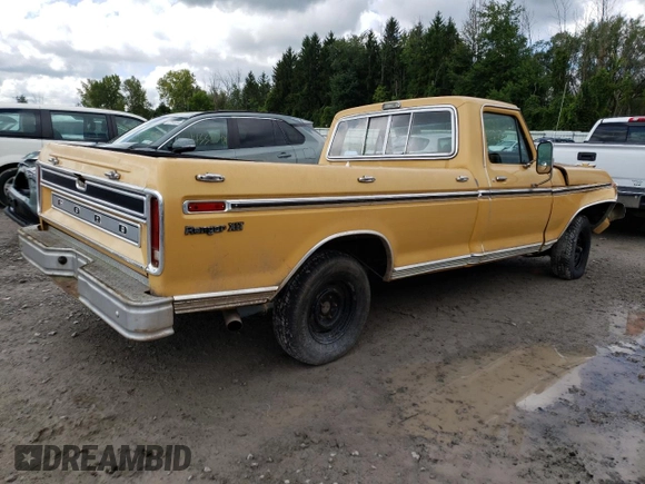 1974 Ford Ranger with VIN F10YNT61094, listed as a Copart auction lot 68050074 with 172,188 mi miles and Salvage Title. Bid and sale history available at DreamBid. Image 3.