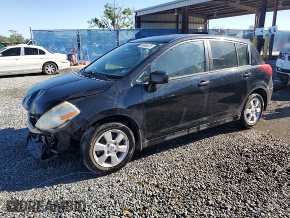 2007 Nissan Versa 1.8 S with VIN 3N1BC13E27L360139, listed as a Copart auction lot 49648825 with 266,208 mi miles and Salvage Title. Bid and sale history available at carsss.com. Image 1.