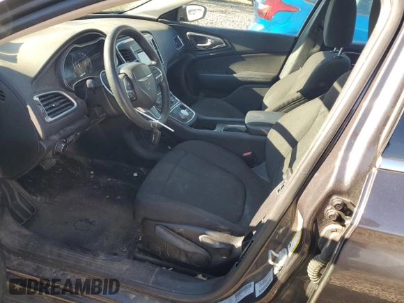 2015 Chrysler 200 Limited with VIN 1C3CCCAB9FN718846, listed as a Copart auction lot 80136324 with 93,793 mi miles and Non Repairable. Bid and sale history available at carsss.com. Image 7.